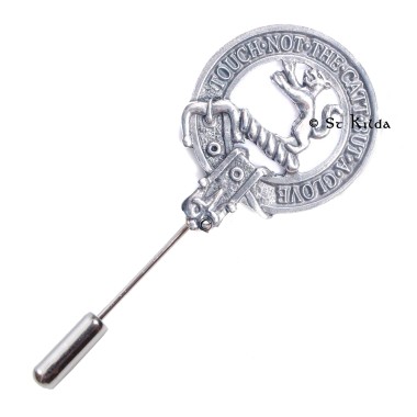 Lapel/Tie Pin - <br>Clan Chattan Crest Lapel/Tie Pin - <br>Clan Chattan Crest