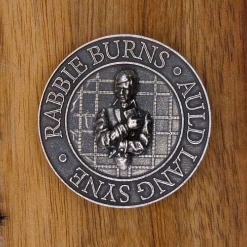 Cap Badge Robert Burns - Auld Lang Syne