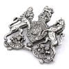 Cap Badge - Royal Arms - Lion and Unicorn