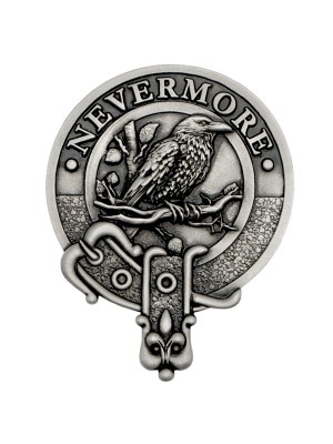 Cap Badge Raven