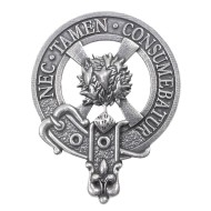 Cap Badge Burning Bush for Clergymen
