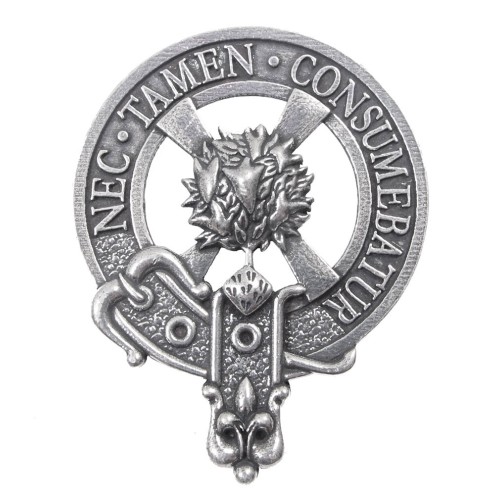 Cap Badge Burning Bush for Clergymen