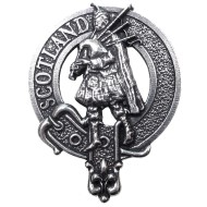 Cap Badge Bagpiper