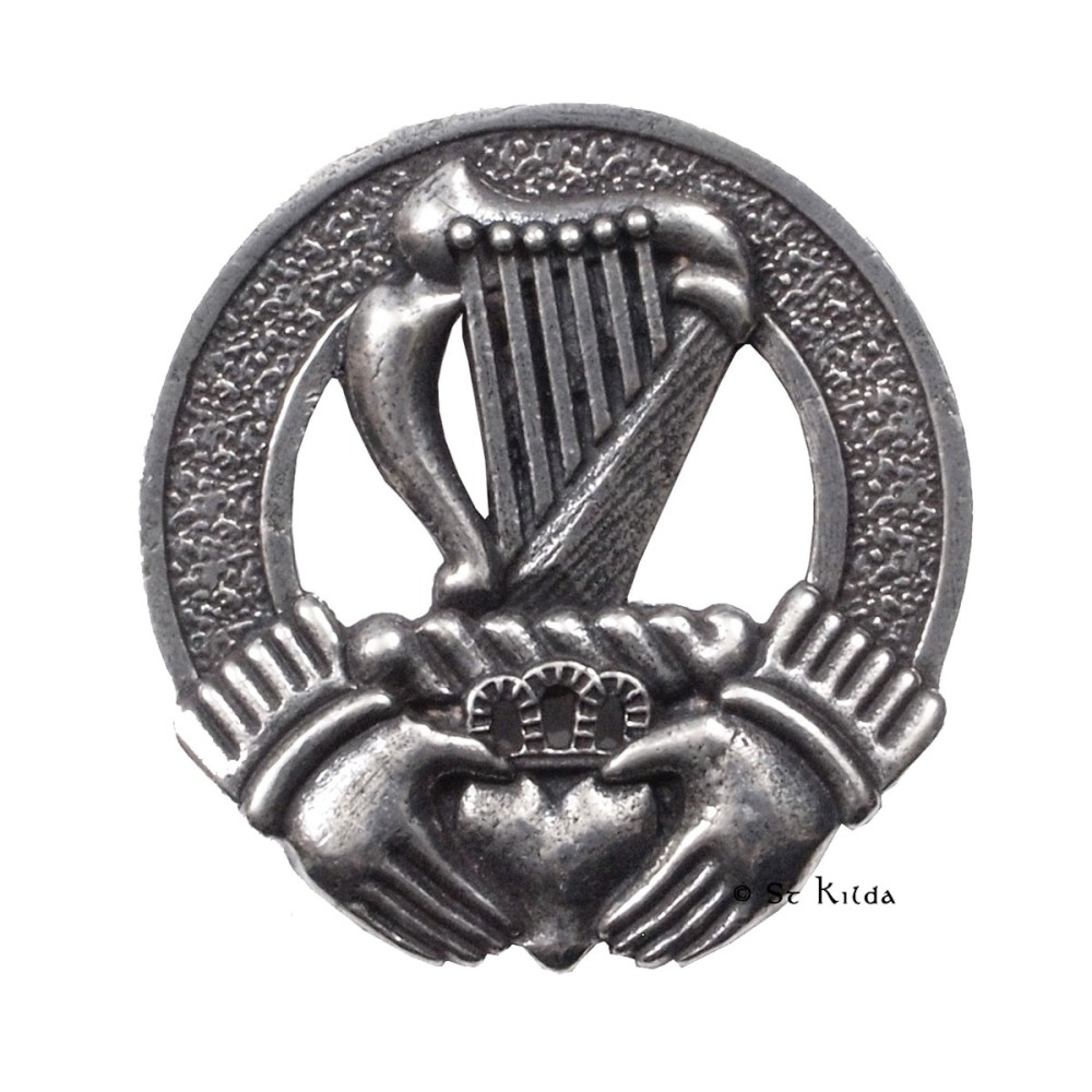 Cap Badge Irish Harp