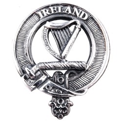 Carrick Irish Harp Cap Badge 