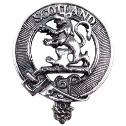 Carrick Lion Rampant Cap Badge 