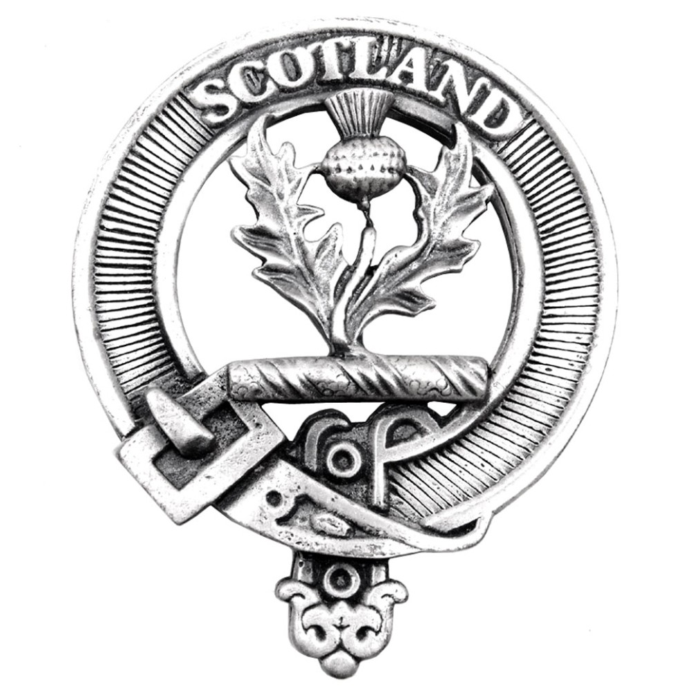 Carrick Thistle Cap Badge 