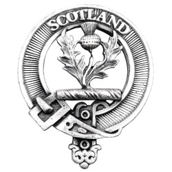 Carrick Thistle Cap Badge 