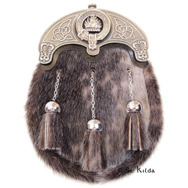 Dress Sporran <br>Clan Mackenzie Crest 