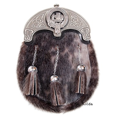 Dress Sporran <br>Clan Maclaren Crest 