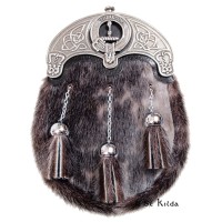 Dress Sporran <br>Clan Maclellan Crest 