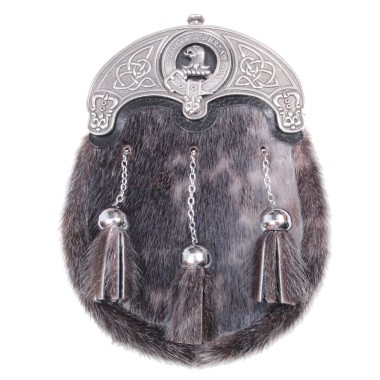 Dress Sporran <br>Clan Macnicol Crest 