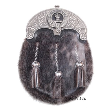 Dress Sporran <br>Clan Middleton Crest 