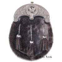 Dress Sporran <br>Clan Mow Crest 