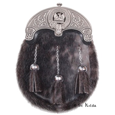 Dress Sporran <br>Clan Mow Crest 