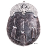 Dress Sporran <br>Clan Muir Crest 