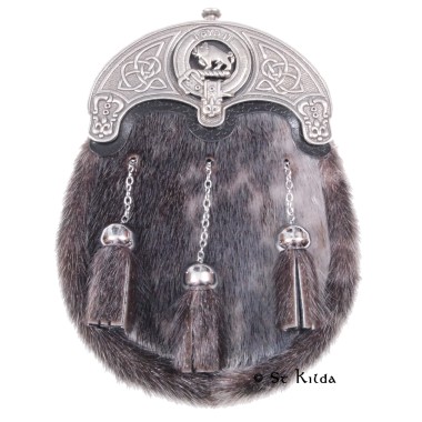 Dress Sporran <br>Clan Nesbitt Crest 