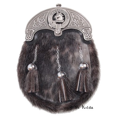 Dress Sporran <br>Clan Ramsay Crest 