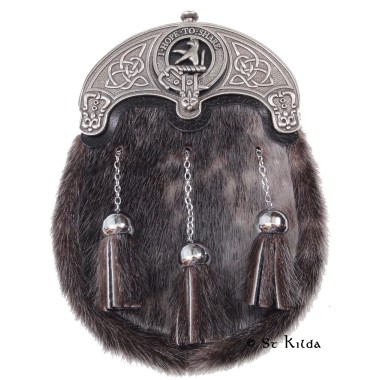 Dress Sporran <br>Clan Riddell Crest 