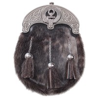 Dress Sporran <br>Clan Ross Crest 