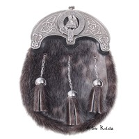 Dress Sporran <br>Clan Stewart Crest 