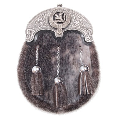 Dress Sporran <br>Clan Stuart of Bute Crest 