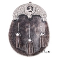 Dress Sporran <br>Clan Sutherland Crest 