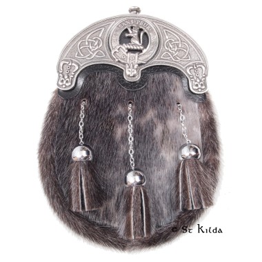 Dress Sporran <br>Clan Sutherland Crest 