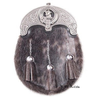 Dress Sporran <br>Clan Tweedie Crest 