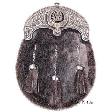 Dress Sporran <br>Clan Urquhart Crest 