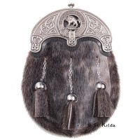 Dress Sporran <br>Clan Weir Crest 