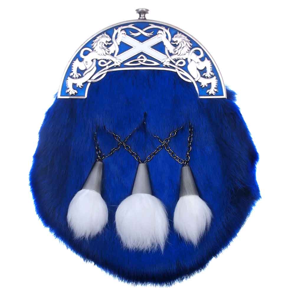 Dyed Fur Dress Sporran