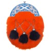 Dyed Fur Dress Sporran