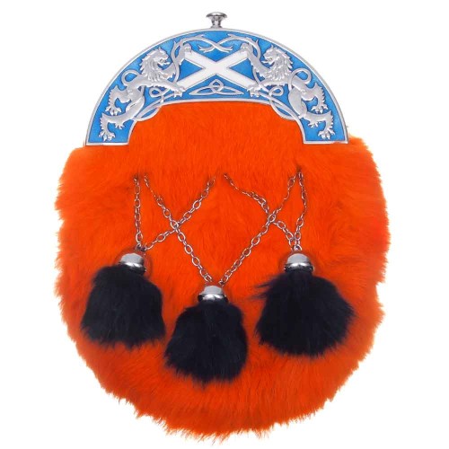 Dyed Fur Dress Sporran