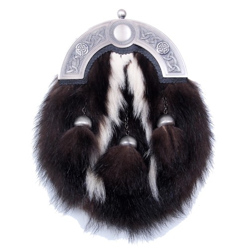 Skunk Fur Dress Sporran