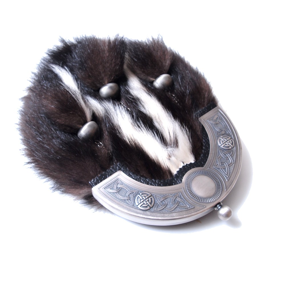 Skunk Fur Dress Sporran