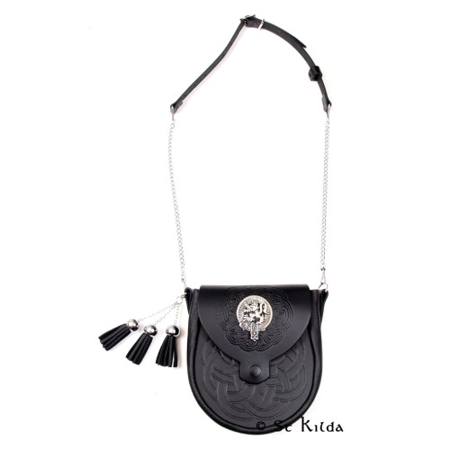 Sporranbag: Clan Crest Sporran Shoulder Bag / Handbag