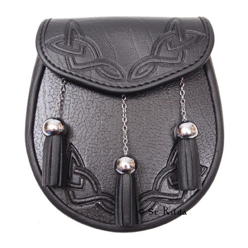 Day Sporran with Metal Tassels