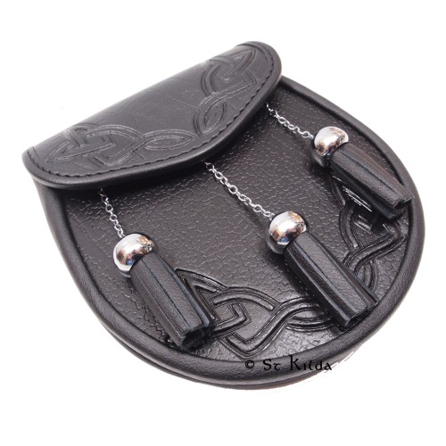 Day Sporran with Metal Tassels