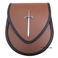 Wallace Sword Brown Day Sporran