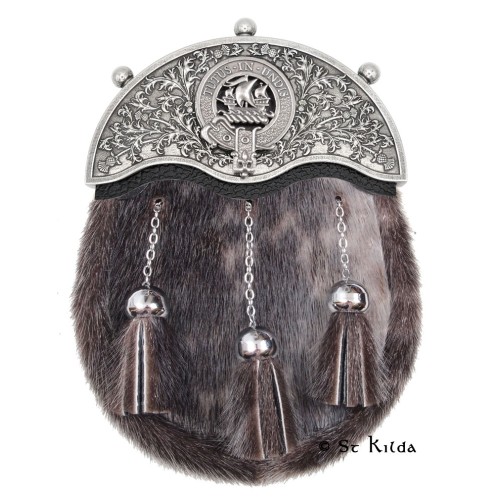 Caledonia Clan Crest Dress Sporran 