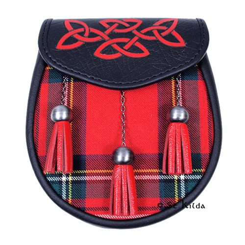 Semi-Dress Tartan Sporran