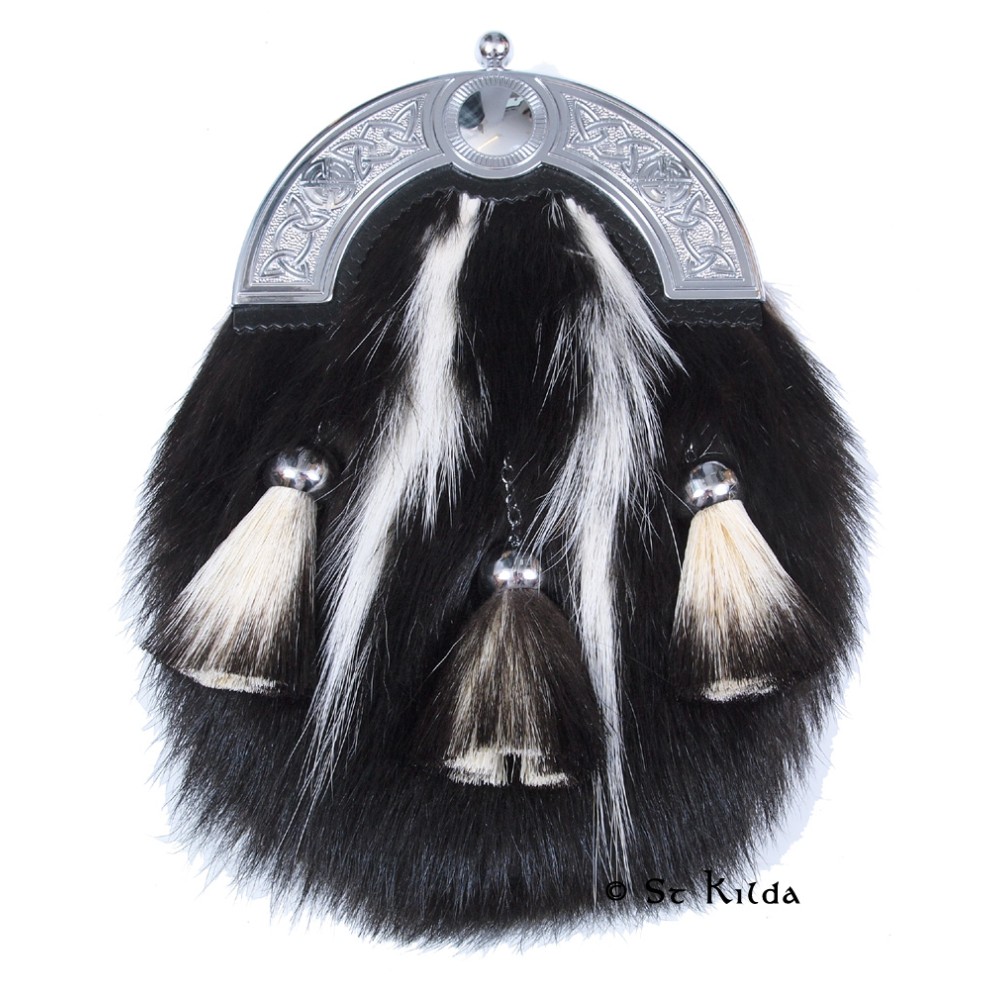 Skunk Fur Dress Sporran