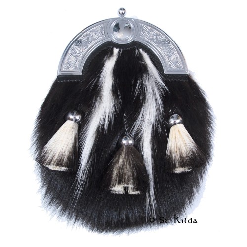 Skunk Fur Dress Sporran