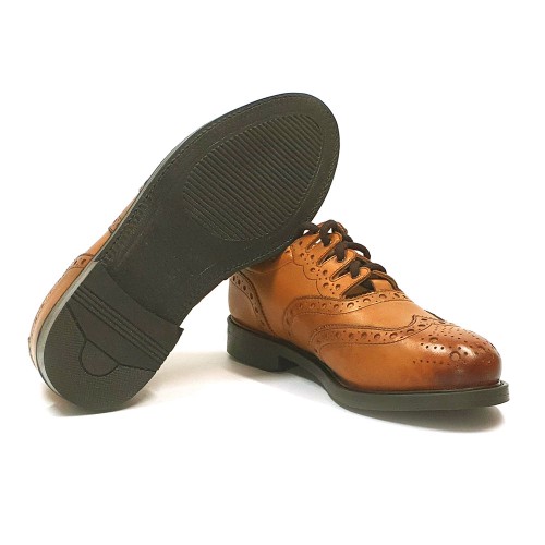 Campsie Brown Ghillie Brogues