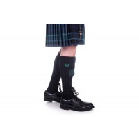 Clearance Black Thistle Kilt Hose