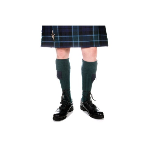 Traditional Kilt Hose - Bottle Green