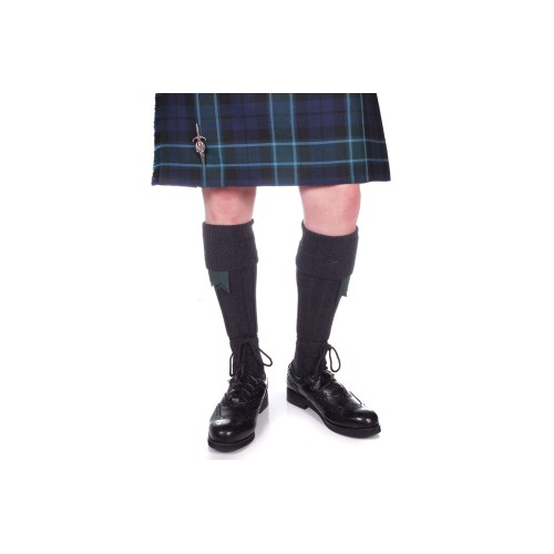 Traditional Kilt Hose - Charcoal