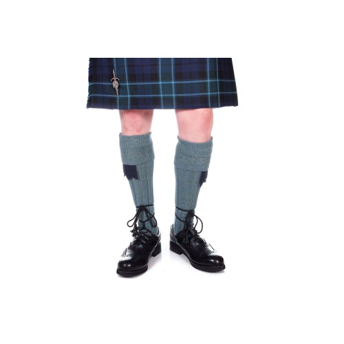 Traditional Kilt Hose - Lovat Blue