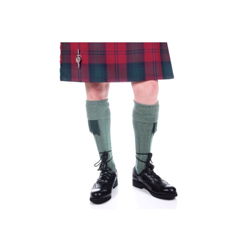 Traditional Kilt Hose - Lovat Green